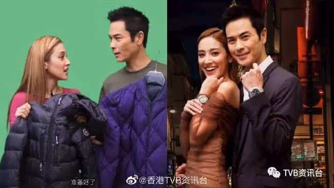 陳凱琳鄭嘉穎夫妻檔拍廣告!著情侶裝用綠幕扮去旅行一樣交足戲