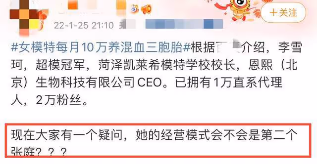 網紅CEO試管生混血三胞胎,每月花10萬養娃,做微商被疑涉嫌傳銷