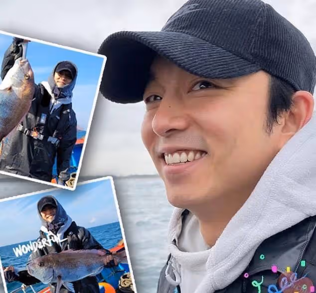 孔劉合體李棟旭海釣,2人並肩燦笑好帥氣!死鬼CP售後服務狂撒糖
