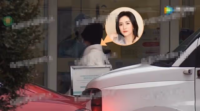 謝娜帶雙胞胎女兒看病!開百萬豪車現身高檔醫院,車內喂糖太溫馨