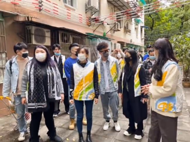 一眾TVB藝人內地做義工,探訪獨居老人獻愛心,楊思琦留廣州過年