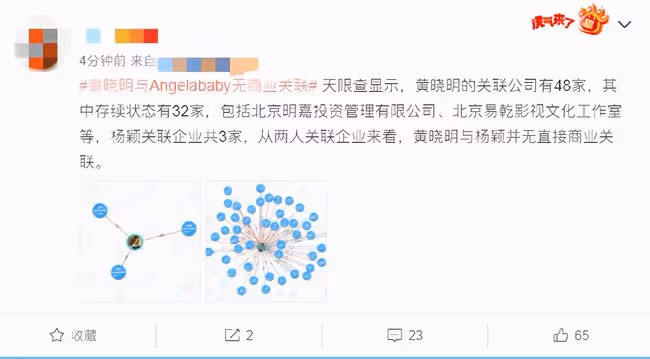 曝黃曉明恢復單身後心情平靜,不與baby分產互罵,兒子至今不知情