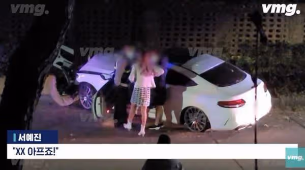 南韓甜姐兒形象裝的！酒駕撞路樹 酒測哭又笑、髒話飆警：當然痛
