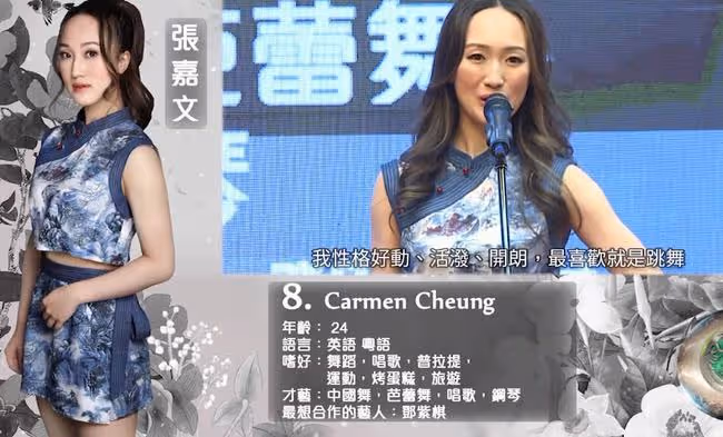 華裔小姐8強記者會，鍾麗緹23歲長女成大熱門，遺傳媽媽好身材