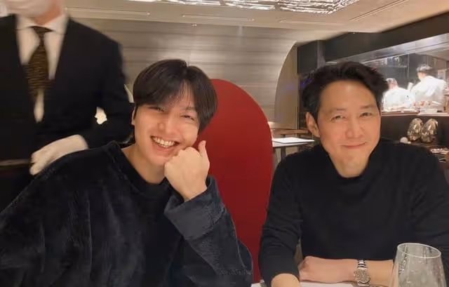 李政宰真的好疼李敏鎬!曬合照幫忙宣傳新劇,雙男神同框魅力太強