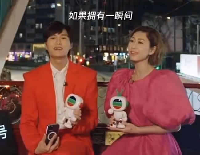 TVB罕見辦春晚!眾星賣力說普通話,張智霖領唱《我的中國心》