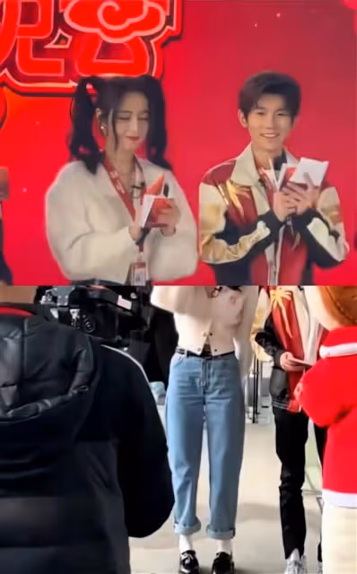 演技不行唱歌平平,王源掉隊三小隻?和熱巴站在一起身高還矮一截