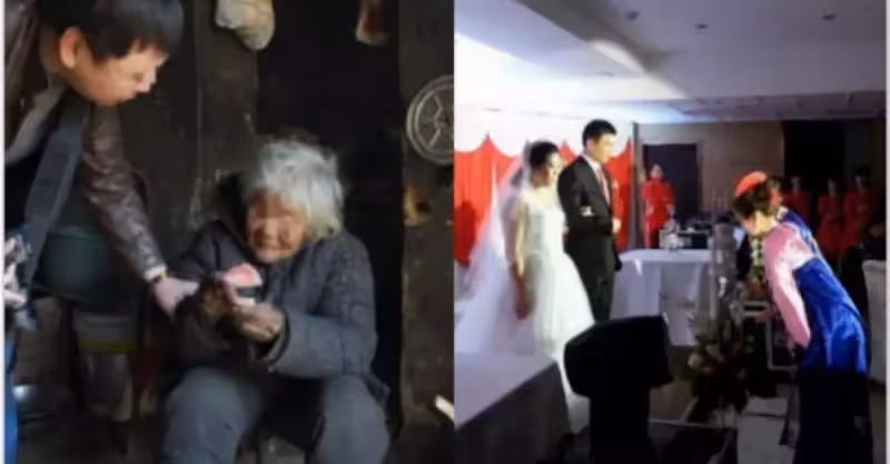 母親是乞丐！參加兒子婚禮遭有錢親家「冷嘲熱諷」老闆一聲「費用全免」才知：母親不是普通人