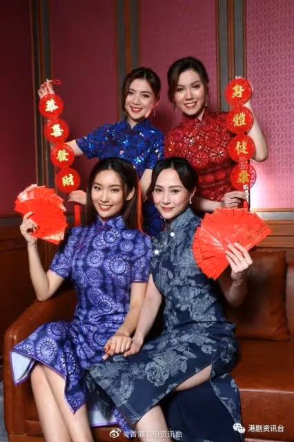 港姐嘆賀年菜︱宋宛穎紅底開運 邵初唔食就笨