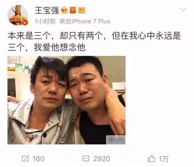 王寶強時隔14年再登央視春晚,親弟弟卻早已意外離世