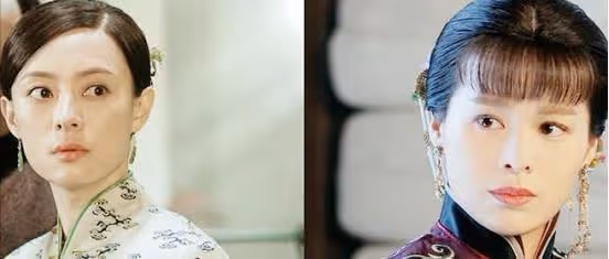 當TVB女星碰到內地美人,佘詩曼顏值往往輸多勝少,蔡少芬被艷壓