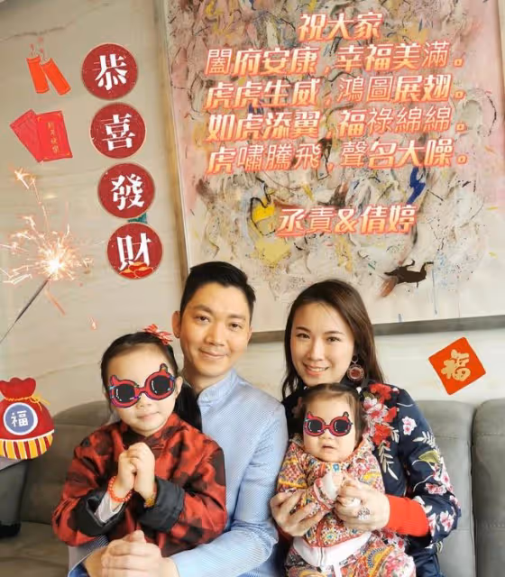 10位港姐齊曬全家福!陳茵媺與3子女如複製,周家蔚兒子顏值高