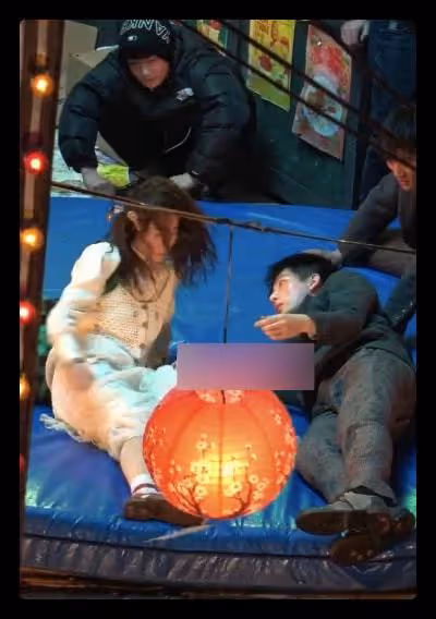 Angelababy惹爭議，被曝拍戲濫用替身，撲人摔厚墊上也由替身上陣