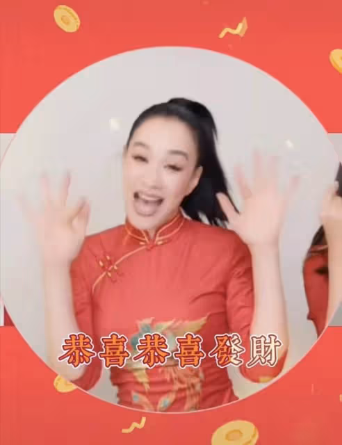 半百鍾麗緹新年帶女兒拍片秀舞技,三母女像姐妹,二女兒成焦點