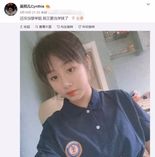 吳啟華女兒近況,入讀內地名校學費20萬,12歲妝容精緻打扮成熟