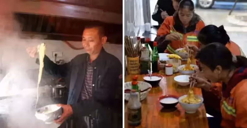老闆不怕虧本「2年送1萬碗」愛心豆花麵，免費提供給工人、殘障人士士和現役軍人…現在每天都賺錢！