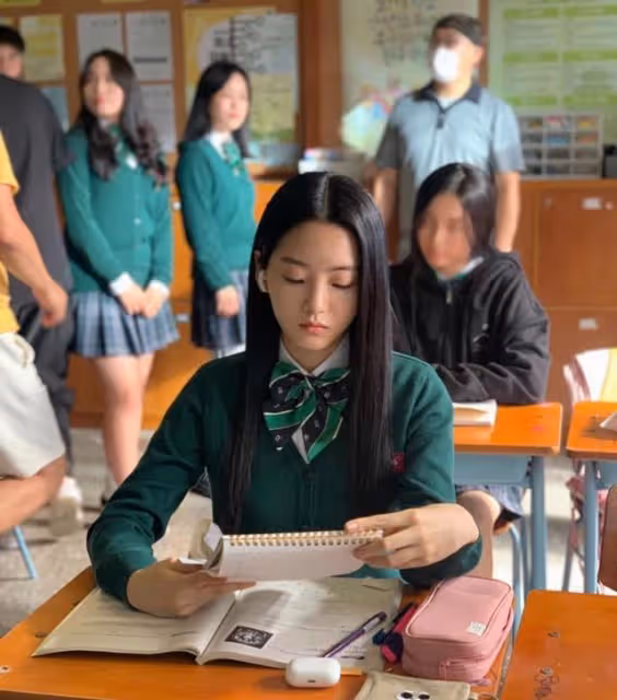 《殭屍校園》最美班長暴紅,曾是JYP練習生!速配CP的吻戲NG17次