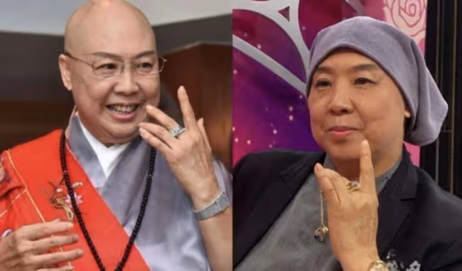 一件袈裟上千萬,戴勞力士,跟尼姑打架,費玉清的師太姐姐太荒唐