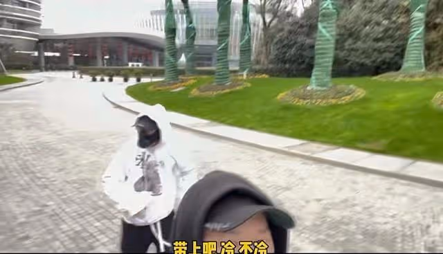 黃曉明晨跑遇風波,助理撞倒欄杆惹保安怒斥,霸總低頭道歉求諒解