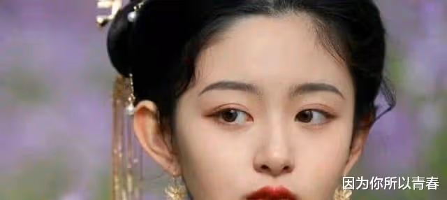 於正新簽約的女演員趙晴,是一位有靈氣的漢服美女,曾出演過反派