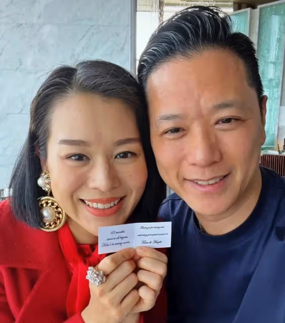 胡杏兒曬和老公浪漫約會照,頭上白髮搶鏡,被指連生三兒影響身體