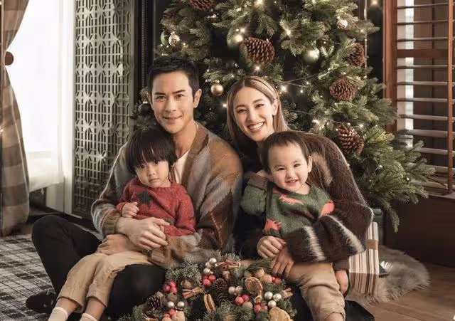 幸福!TVB著名夫妻檔為大兒子舉辦3歲生日派對,一家高顏值引熱議