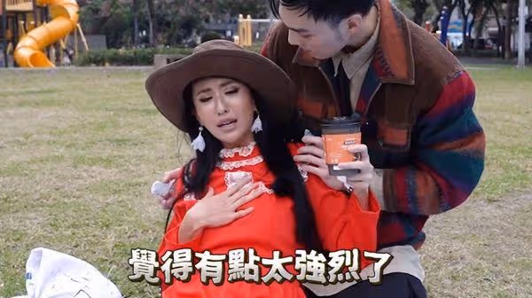薔薔公園約會「偶像級男星」呻吟聲超大!過程全被拍:有點暈了