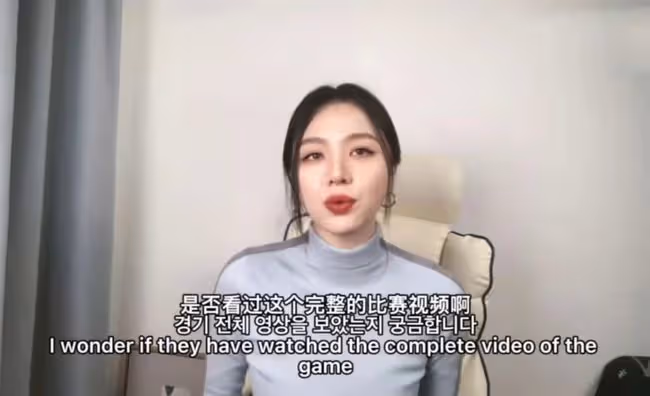 31歲女星怒懟韓國隊冬奧犯規!中英韓三國語言齊發,曾是北大校花