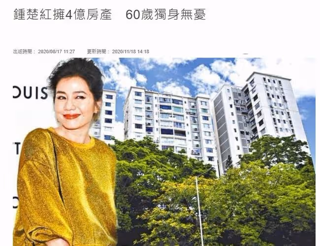 鍾楚紅62歲生日,收一桌子鮮花心情好,身家上億喪夫後單身15年