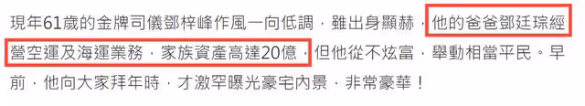 61歲TVB男星低調曝豪宅內景，家族資產達16億，卻27年開同一輛車