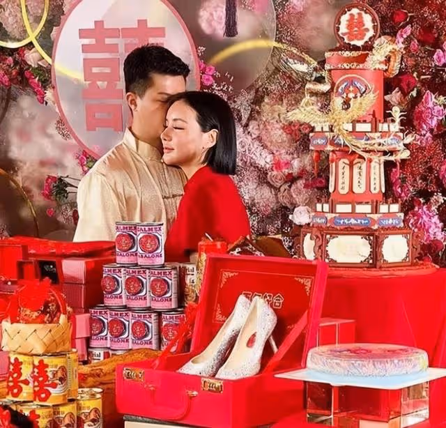 恭喜!著名名媛二婚在即,舉行過大禮儀式,未婚夫送出近千萬賀禮
