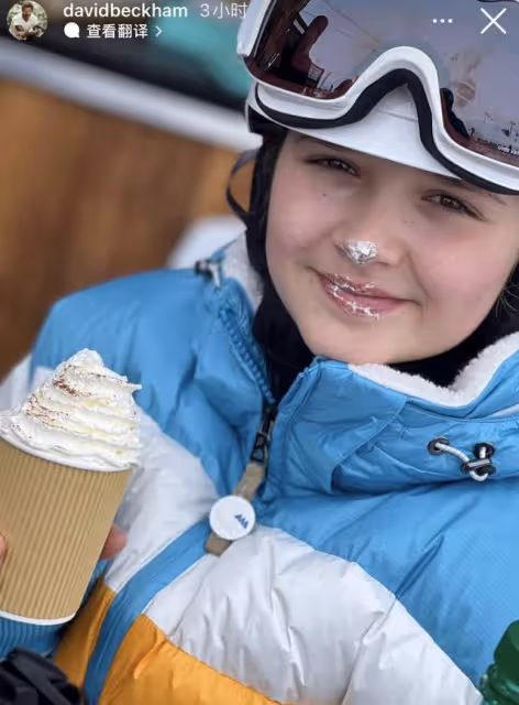貝克漢姆為小兒子慶17歲生日!10歲小七顏值出眾,父女靠頭太溫馨