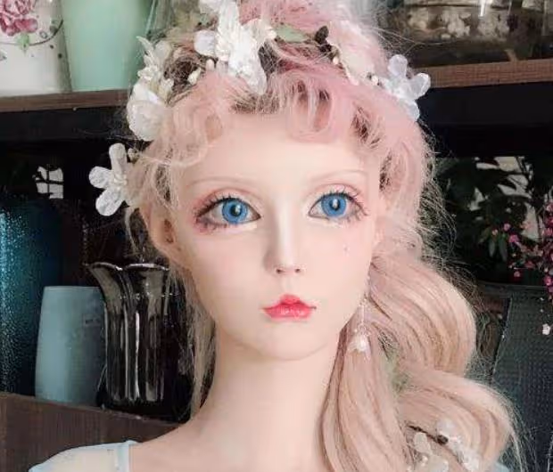 在節目中當眾卸妝,否認整容的真人芭比迪麗拉,吃飯卻不敢張大嘴