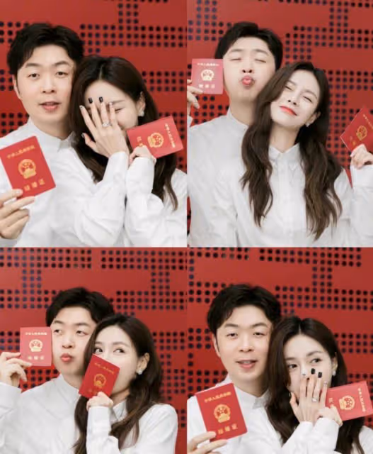 沈夢辰杜海濤官宣領證,這一操作讓人破防,真的是為愛結婚