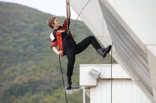 大有來頭！混血星二代《飛虎3》演流亡公主，5歲起學習洪拳