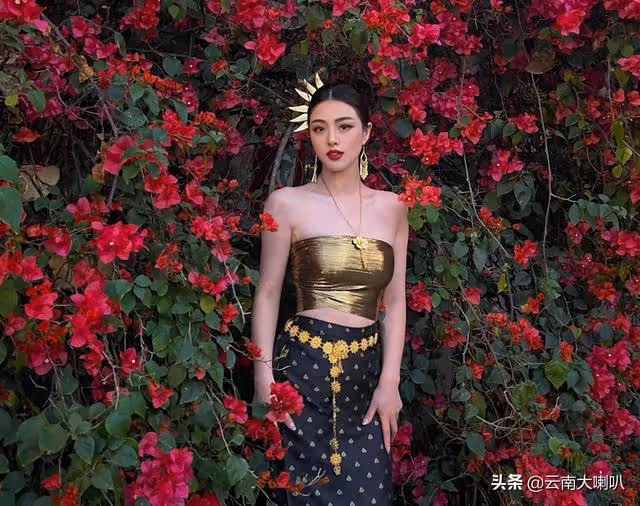 昔日世界小姐余薇薇,曾支教雲南山區,34歲化身傣族美女秀顏值