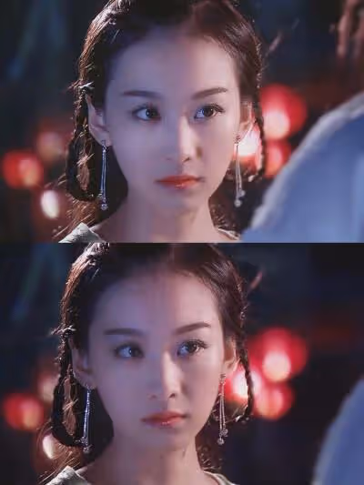當年劇組沒錢打首飾，女演員頭頂彎月麻花辮，卻個個美成永恆經典