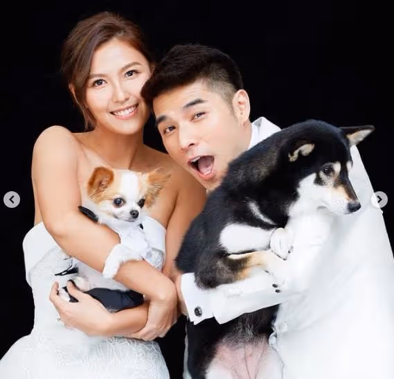 42歲男星官宣結婚!與小10歲妻子戀愛長跑10年,曬婚紗照甜蜜般配