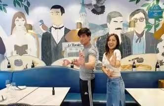 唐詩詠否認與伍允龍因拍攝《鐵拳英雄》發展戀情,網友:有夫妻相