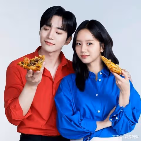 李俊昊李惠利成為披薩新代言人，網友：給我他們的盒子吧