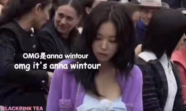 撿漏林允解約品牌,火速簽約辱華代言,後與安娜溫圖爾合影惹爭議