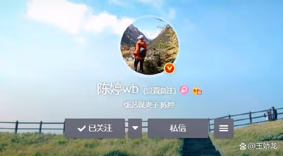 陳婷公告將取消「張藝謀妻子」認證，終於沉不住氣了？