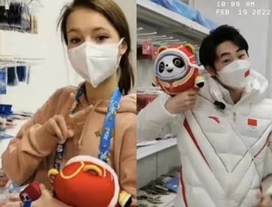 提起金博洋，謝爾巴科娃笑的太甜了，直言期待下次見面
