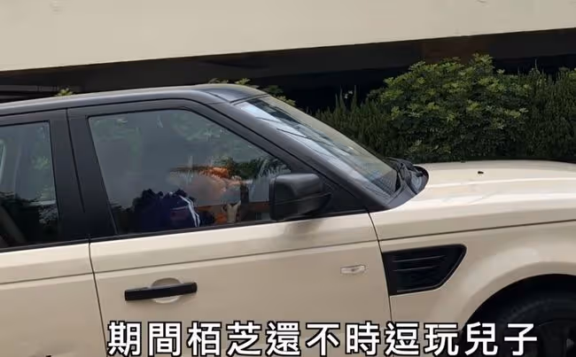 張柏芝冒險囤物資!開百萬豪車未請司機,3歲小兒子爬車廂太活潑