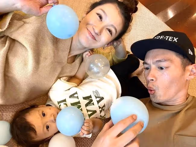 張韶涵前男友將再當爸！與妻開派對揭曉二胎性別，兒女雙全湊成好