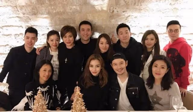 33歲Angelababy低調慶生,楊冪倪妮零點送祝福,跑男僅王祖藍出面