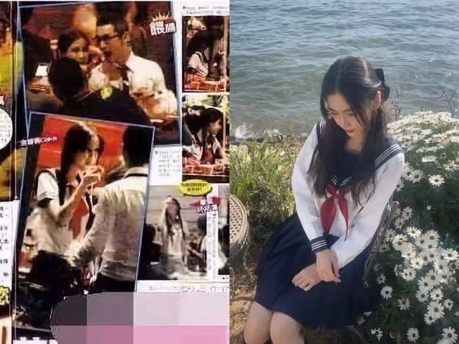 太唏噓!baby穿水手服海邊慶生,此前曾穿同款為黃曉明過生