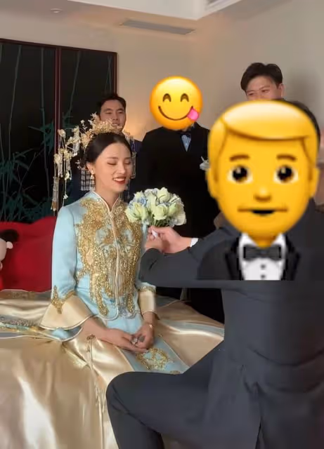 美女網紅官宣與男星結婚!戴52萬大鑽戒吸睛,換四套禮服婚禮奢華