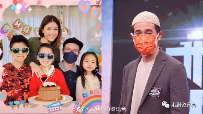 陳茵媺幫二仔舉辦生日會!陳豪為保護家人大合照都戴口罩