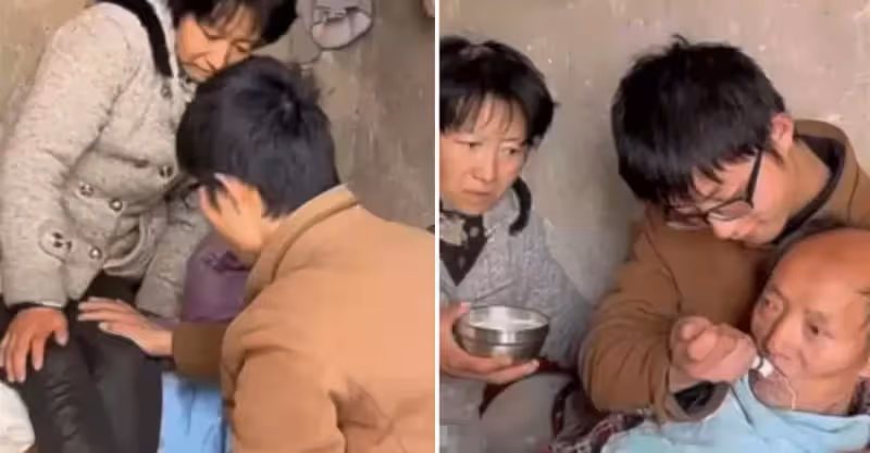 男孩裸辭棄前途，打零工扛家計，甘願「搭上整個青春」照顧重病父母，淚言：我是他們唯一的靠山！